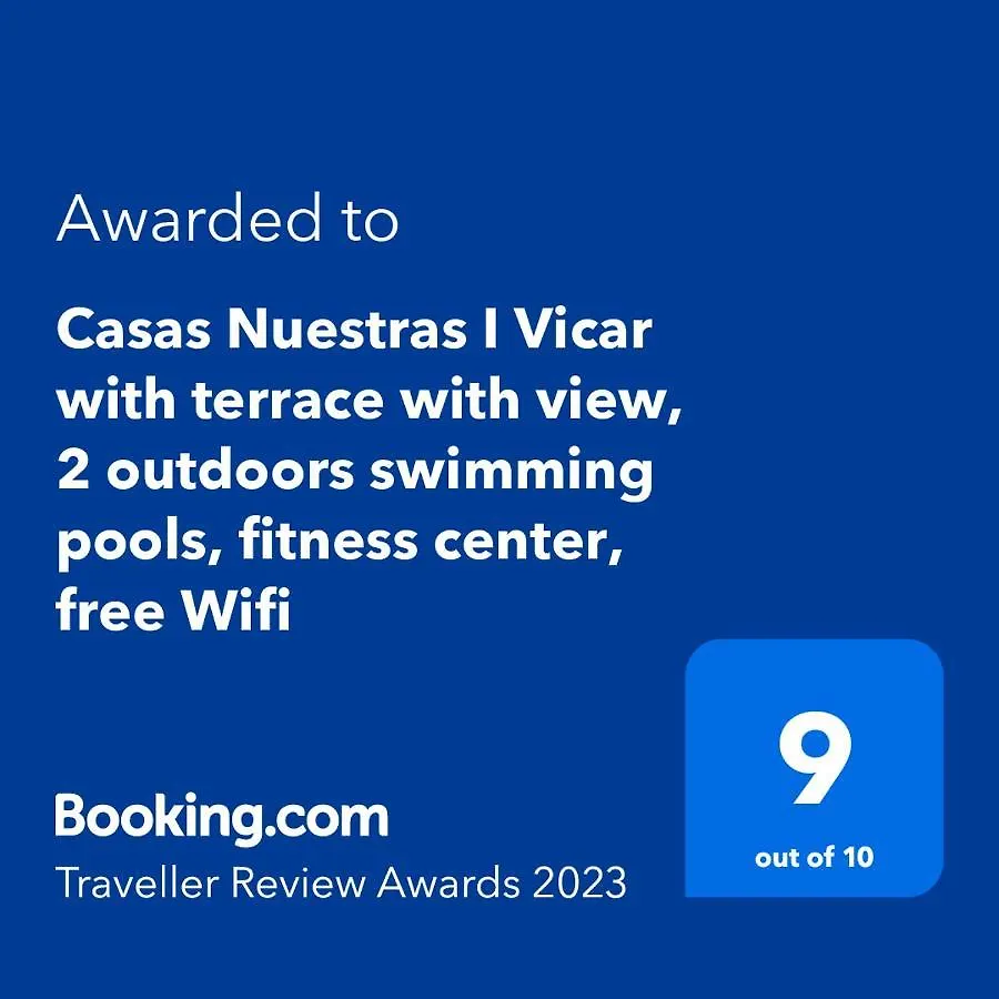 Casas Nuestras: Year-Round Pools & Fitness with Wi-Fi Apartment Vicar 0*,